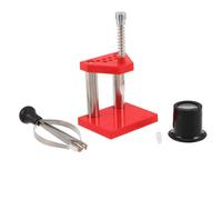 KOMBIUDA 1 kit d'outils manuels pour la réparation de Montres : avec loupe et extracteur de goupilles pour Les travaux de précision, Outil de réparation pour Atelier et Entretien à Domicile