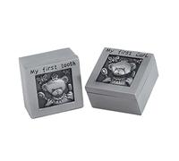 KOMBIUDA 1 Paire Boîte à Dents De Lait Organisateur De Dessin Animé Coffret Commémoratif Porte-dents Cas De Stockage De Dent Conte De Fée Des Dents Collecte De Dents Alliage De Zinc