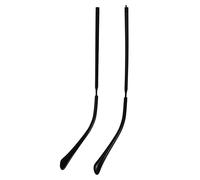 KOMBIUDA 1 Paire De Branches Latérales Noires Pour Branches De Remplacement À Charnière Pour Lunettes À Monture Métallique