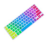 KOMBIUDA 1 Pièce Housse de Clavier Silicone Étanche Compatible avec Protection Poussière Design et Facile à Nettoyer