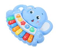KOMBIUDA 1 Pièce Piano Électronique Éducatif Éléphant pour Garçon Fille Musical pour Garçons et Filles Modes de Jeu pour Développement et Éveil Muscial