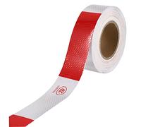 KOMBIUDA 1 rouleau Ruban Adhésif Réfléchissant pour Véhicules Autocollants de Sécurité Pratiques Résistants à Eau Faciles à Appliquer pour Voitures et Remorques