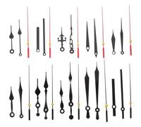 KOMBIUDA 10 ensembles Kit de Réparation Horloge Murale avec Mécanisme Silencieux Aiguilles Aluminium Remplacement DIY pour Pendule Chambre Haute Précision et Installation Facile