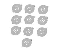 KOMBIUDA 10 pièces Broche Base DIY Argentée pour Épingles de Sécurité Accessoires de Bijoux Ensemble pour Création de Broches et Badges