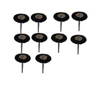 KOMBIUDA 10 pièces Brosses Nylon pour Meuleuse Jeu de Roues Abrasives pour Polissage Nettoyage et Désoxydation des Surfaces Métalliques Accessoires pour Outils Rotatifs