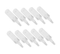 KOMBIUDA 10 Pièces Feeding Bottles Transparent Glass Milk Feeder for Hamsters Sugar Gliders Small Animals Safe Nursing Tool for Pet Owners