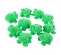 KOMBIUDA 10 pièces Jouets de Bain Amphibien pour Garçon Fille Vinyle Surface Lisse Danger Jouets Éveil pour Garçon et Fille pour Piscine et Bain
