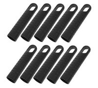 KOMBIUDA 10 pièces Manchons de Poignée Plastique pour Balai Embouts Filetés de Remplacement pour Têtes de Balai Accessoires et Compatibles pour Maison et Bureau
