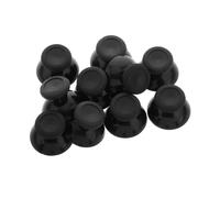 KOMBIUDA 10 Pièces Rocker Des Champignons Couverture De De Pouce Couvercle Du Bouton Des Poignées Du Joystick Capuchon De Protection Du Culbuteur Black Gel De Silice