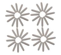 KOMBIUDA 100 Pièces Caps de Protection Universels pour Prongs de Lave Vaisselle Couvercles Antipoussière Plastique Étanches et Aux Modèles Variés Accessoires de Rangement pour Lave