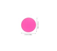 KOMBIUDA 100 Pièces Couleur Boule élastique mélangée balles rebondissantes en Caoutchouc Petites Mini-Boules rebondissantes de fête de Carnaval Boules de cotillons