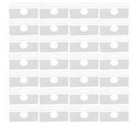 KOMBIUDA 100 Pièces Crochets de PVC de Rangement pour Bijoux et DIY pour Necklaces et Bracelets