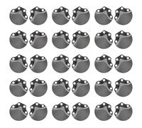 KOMBIUDA 100 Pièces Plaques D'armure Médiévale Écailles de Poisson | Matériaux Résistants à Rouille, Trous Pré-percés, Texture Réaliste, pour Cosplay et Théâtre