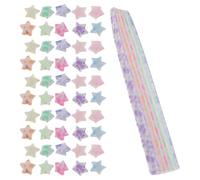 KOMBIUDA 1050 Pièces Origami Star Paper Strips Gradient Glow In The Dark DIY Craft Supplies For And Scrapbooking