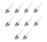KOMBIUDA 10pièces Chapeaux De Bouteille Décoratifs Noël Housses De Bouteille De Vin avec Poupées sans Visage Accessoires De Décoration Festive