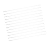 KOMBIUDA 12 Baguettes D'agitation en Verre Haute Température 30 Cm, Tiges de Verre Massives en Borosilicate pour Laboratoire Scientifique, Palette D'agitation Expérimentale Réutilisable