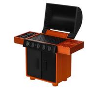 KOMBIUDA 12 en Fer à Repasser pour Maison de Poupée Support pour Mini Barbecue Cuisine Factice Décoration Extérieure pour Diorama de Camping