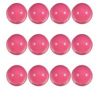 KOMBIUDA 12 Pièces Boutons de Tiroir Ronds pour Meubles Cuisine et Salle de Bain Poignées Décoratives Couleur Rose Quincaillerie Cabinet Facile à Installer sans Outil Design Nez de Clown