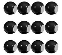 KOMBIUDA 12 Pièces Poignées de Tiroir Rondes Clown Nez Lot de Boutons Décoratifs pour Cuisine Salle de Bain et Placards Quincaillerie Meuble Rangement Installation Facile sans Outil Design