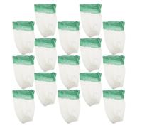 KOMBIUDA 15 Pièces Lot de 15 Manchons en Tissu de U pour Lanternes à Gaz Vert, Remplacement Manteaux de Lanterne de Camping, Diffuseur Lumineux pour Randonnée et Activités Plein Air