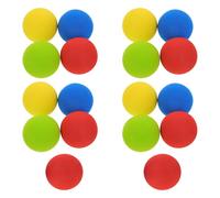 KOMBIUDA 18 Pcs Mini Golf Accessoires Balles pour L'entrainement Balle De Sport Formation Au Golf