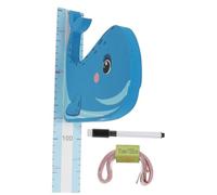 KOMBIUDA 1ensemble Décalque Amovible Mural De Mesure De Hauteur Pour Règle Magnétique Avec Animaux Colorés Décoration Ludiques Pour Chambre Et Espaces De Jeu