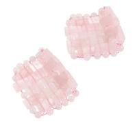 KOMBIUDA 1paire Masque Pour Yeux Quartz Naturel Outil De Massage Apaisant Pour Dormir Patch De Couverture Pour La Oculaire