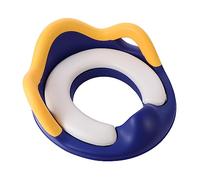 KOMBIUDA 1pièce Siège De Toilette Portable Pour Garçon Fille Réhausseur Antidérapant Avec Poignées Conçu Pour Potty Training Design Et Amusant Compatible Plupart Des Toilettes