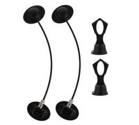 KOMBIUDA 2 Ensembles Serrure De Réfrigérateur Verrouiller Les Armoires Serrure De Porte Enfant Serrure Enfant Frigo Sécurité Enfant Du Four Bébé Réfrigérateur Serrure Abdos Black