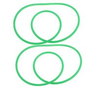 KOMBIUDA 2 Pièces Courroie ronde pour sèche-linge pièces de sécheuse accessoires de séchoir à vêtements pièces de sèche-linge pu Light Green