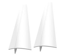 KOMBIUDA 2 pièces Couvercles Silicone Flexibles pour Interstices de Cuisinière Protection Latérale de Four Résistante Chaleur Joint de Remplissage pour Cuisine Coupe Facile et Antidérapant