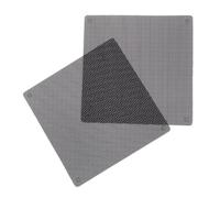 KOMBIUDA 2 Pièces Filtre Poussière PVC pour Ventilateur Pc Lot de Couvercles Maille pour Châssis Ordinateur Protection la Poussière et du Bruit