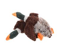 KOMBIUDA 2 Pièces Jouets Interactifs Forme de Canard pour Chiens Petits à Grands Jouets à Mâcher avec Siffleur pour Stimuler Instinct de Chasse et Intelligence des Chiots