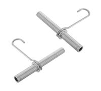KOMBIUDA 2 pièces Kit de Taraudage Sirop Érable Acier Inoxydable Robinet Pointe Effilée pour Extraction Rapide Installation Facile sans Outil Fournitures pour Arbre à Sève et Usage