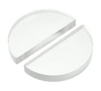 KOMBIUDA 2 pièces Lentille Optique Verre pour Expérience Physique Équipement Enseignement Précis et Accessoire Pédagogique de Convergence Lumineuse