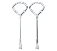 KOMBIUDA 2 pièces Ouvre-boîte Métal Ouvre-couvercle Ergonomique pour Seaux de Peinture Léger et Pratique pour Camping et Voyage