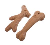 KOMBIUDA 2 Pièces Pet Chewing Sticks Durable Dog Tooth Cleaning Chews for Puppies and Small Dogs Fresh Breath Oral Health Interactive Play Teething Training