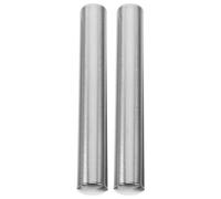 KOMBIUDA 2 Pièces Poignée de Manche Brosse Wc Acier Inoxydable Ergonomique Accessoire Remplacement Manche Brosse pour Nettoyage Salle de Bain et Confortable