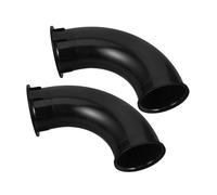 KOMBIUDA 2 pièces Tube Évent pour Haut-Parleur Tube de Port Bass Reflex Plastique pour Caisson de Basse Voiture et Enceinte Maison Conduit Air pour Haut-Parleur Portable et Accessoire