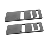 KOMBIUDA 2 Pièces Verrouillage De La Porte Du Réfrigérateur Pour Froid Remplacement Clé Boucle Accessoires De Réfrigérateur Partie Ouvrir Code Serrure Loquet Verrouillable Abdos Noir