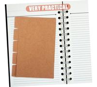 KOMBIUDA 20 ensembles Lot de Intercalaires Papier Kraft Étiquettes Index Vierges Séparateurs Durables pour Classeurs Fichiers et Organisation de Bureau