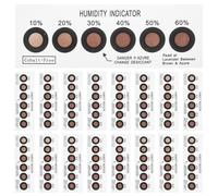 KOMBIUDA 20 pièces Carte Indicatrice Humidité Portable Changement Couleur Bleu à Rose Intégration Pcb Multi-usages pour Stockage et Électronique Accessoire Pratique