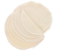 KOMBIUDA 20 pièces Lot de Tapis Vapeur Coton Réutilisables Tapis Antiadhésifs Respirants pour Dim Sum Buns et Raviolis Accessoires Cuisine Maison et Professionnelle