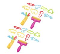KOMBIUDA 20 Pièces Moule pour Garçon Fille pour DIY Outils Amusants de Modelage de Pâte à Sucre et Pâte à Modeler Création de Biscuits Formes Amusantes pour Garçon Fille