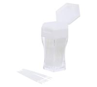 KOMBIUDA 200 Pièces Brosse Interdentaire Plastique Double-extrémité Cure-dents Doux pour Soins Buccaux Nettoyage Entre Dents Sensible Portable pour Maison et Voyage