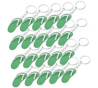 KOMBIUDA 20pièces Porte-clés Forme De Pantoufles Créatives Eva Pendentif Sac à Dos Décoratif Polyvalent Anneau Porte-clés Pour Sac Trousseau Amusant Et Original