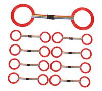 KOMBIUDA 24 Ensembles Safety Walking Rope With Wristband Leash For Children Anti-lost Outdoor Group Activities And Training