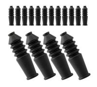 KOMBIUDA 25 Embouts De Câble De Frein Pour Vélo Protections Pour Câble De Frein Gaines Cache-Levier Capuchons En Caoutchouc Pour Durite Embouts De