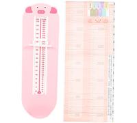 KOMBIUDA 2ensembles Mesureur De Pied Et Sticker De Hauteur Pour Garçon Fille Outil De Mesure Précis Et Décoratif Pour Chambre Garçon Fille Échelle De Croissance Avec Graphiques Cartoon