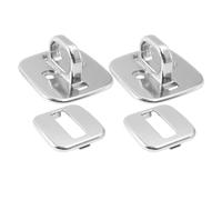 KOMBIUDA 2pièces Plaque Ancrage Fixe pour Ordinateur Portable Ancrage De Sécurité pour Verrouillage à Clé Plaque pour Bureau École Bibliothèque Utilisation